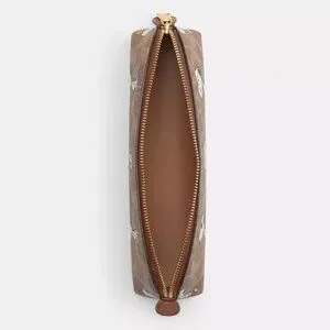 Coach | Accessories | Coach X Peanuts Pencil Case In Signature Canvas ...